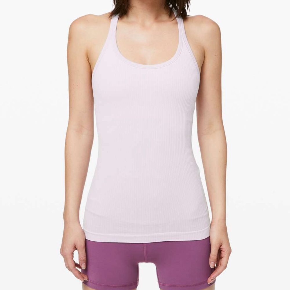 lululemon athletica Light Pink Tank Top